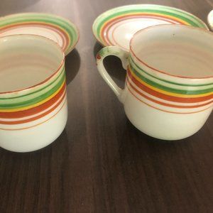 Fine China Teacups and Saucers